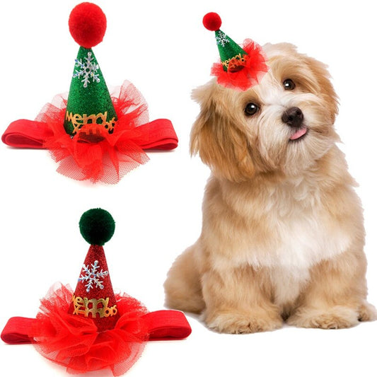 Puppy Dog Caps (Pet Christmas Hat)